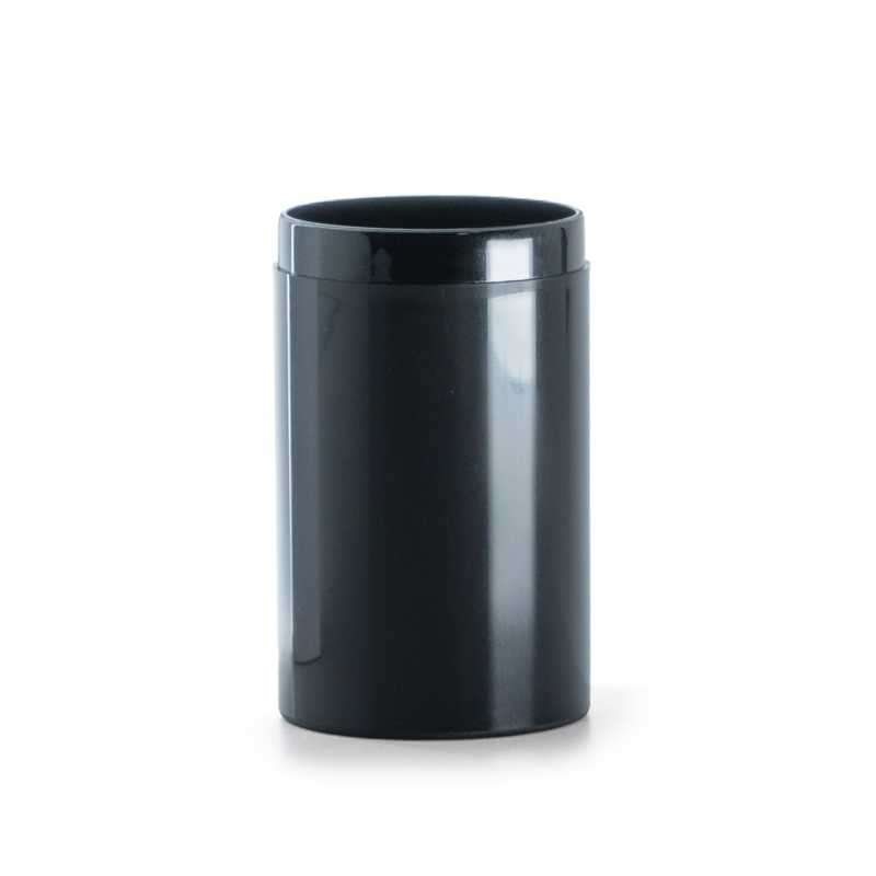 Airless palack, műanyag, fekete, 30 ml