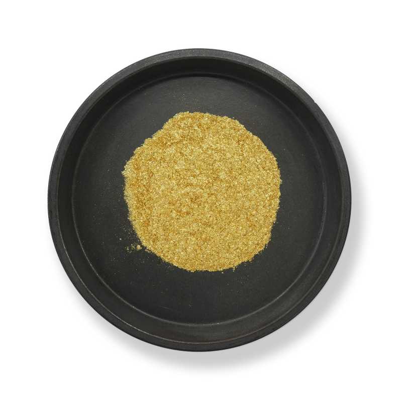 ECO csillámpor, kozmetikai, arany, 10 g