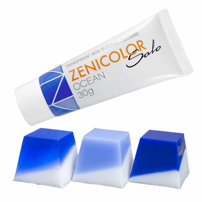 Színező önthető szappanbázishoz ZENICOLOR SOLO 30 g Ocean
