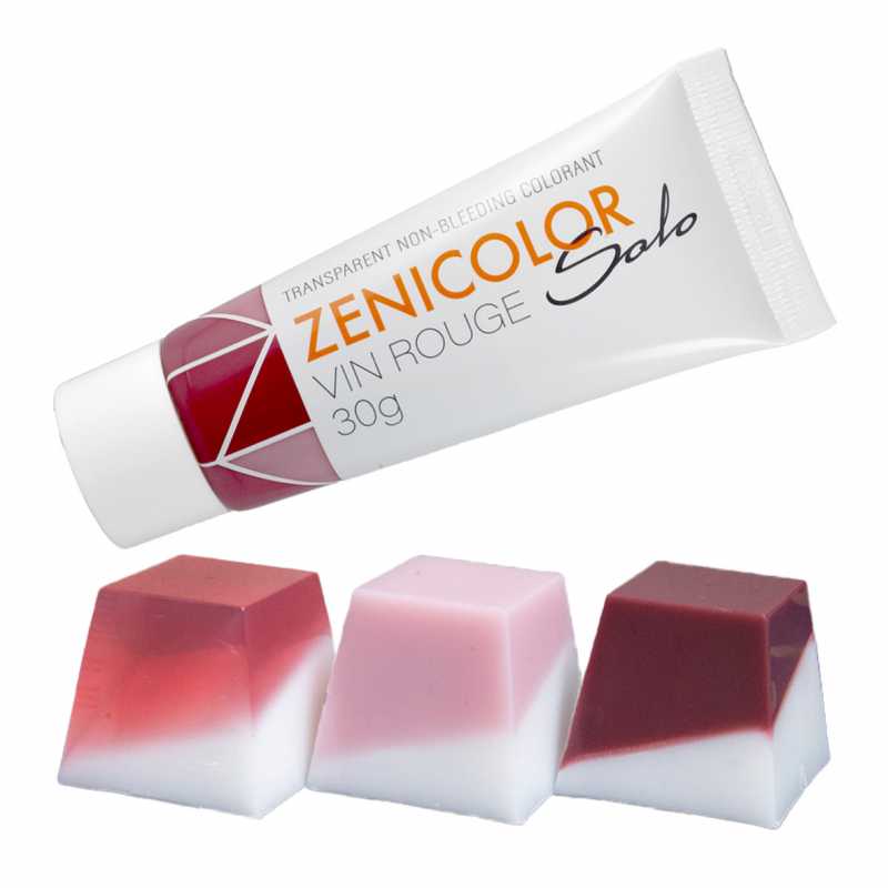 Színező Melt & Pour szappanalaphoz, ZENICOLOR SOLO 30 g, Vin Rouge