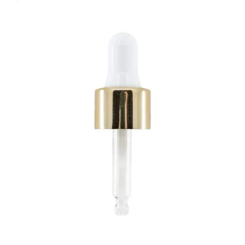 Fehér-arany cseppentő, 44 mm