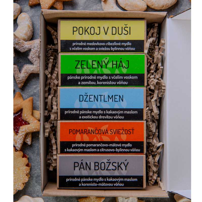 MusK, gyógynövényes szappan ajándékcsomag