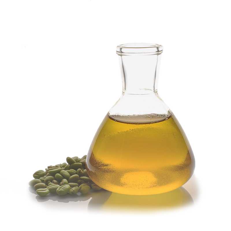 Zöldkávébab-olaj, hidegen sajtolt, 100 ml