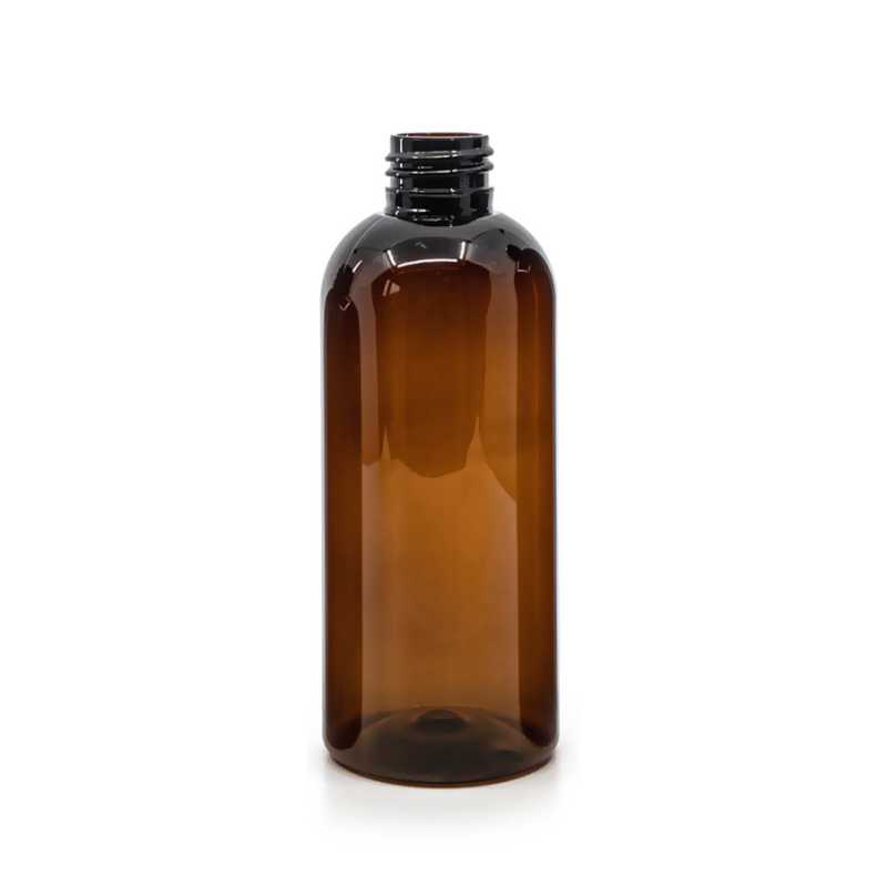 Barna műanyag palack, 200 ml