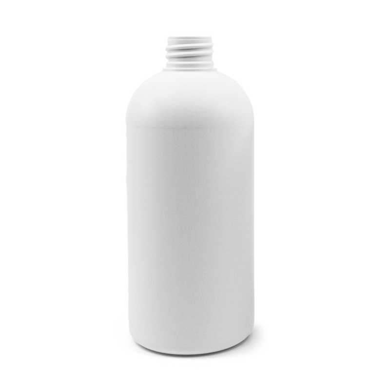HDPE műanyag palack 28/410 fehér 500 ml