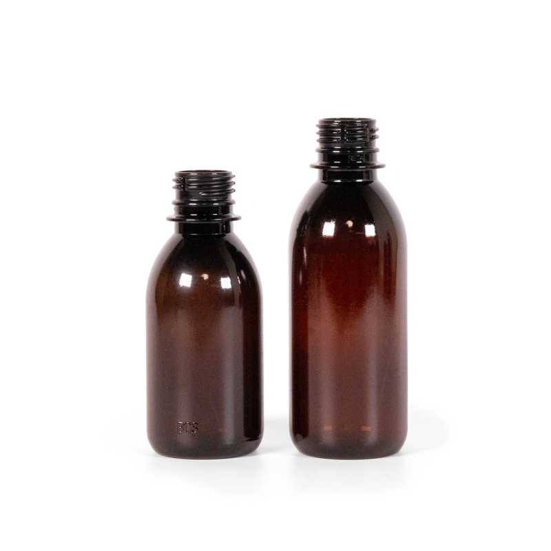 Barna műanyag palack 150 ml 414 db