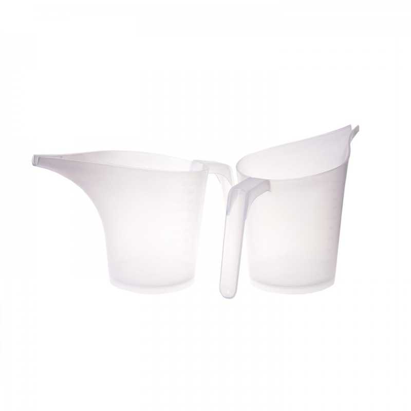 Műanyag mérőkancsó kiöntővel, 1 l