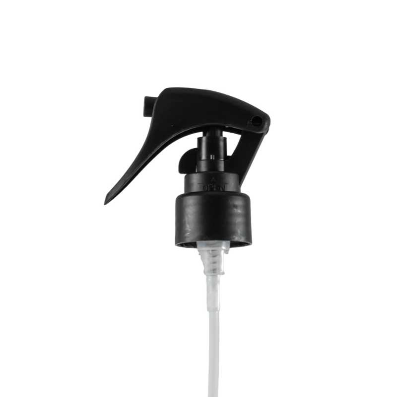 Mini trigger permetező, matt fekete, sima gallér, 24/410