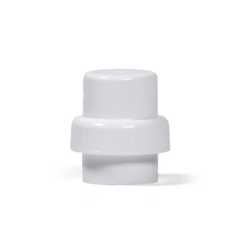 Fehér műanyag kupak öblítőflakonhoz, 1,5 l