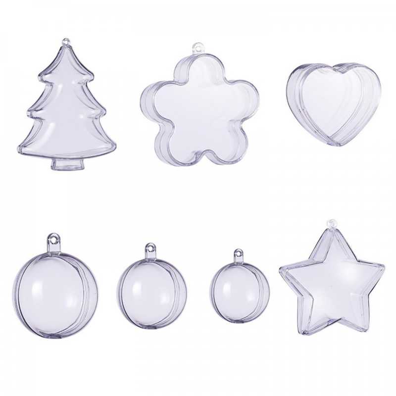 Műanyag fürdőbomba-forma készlet