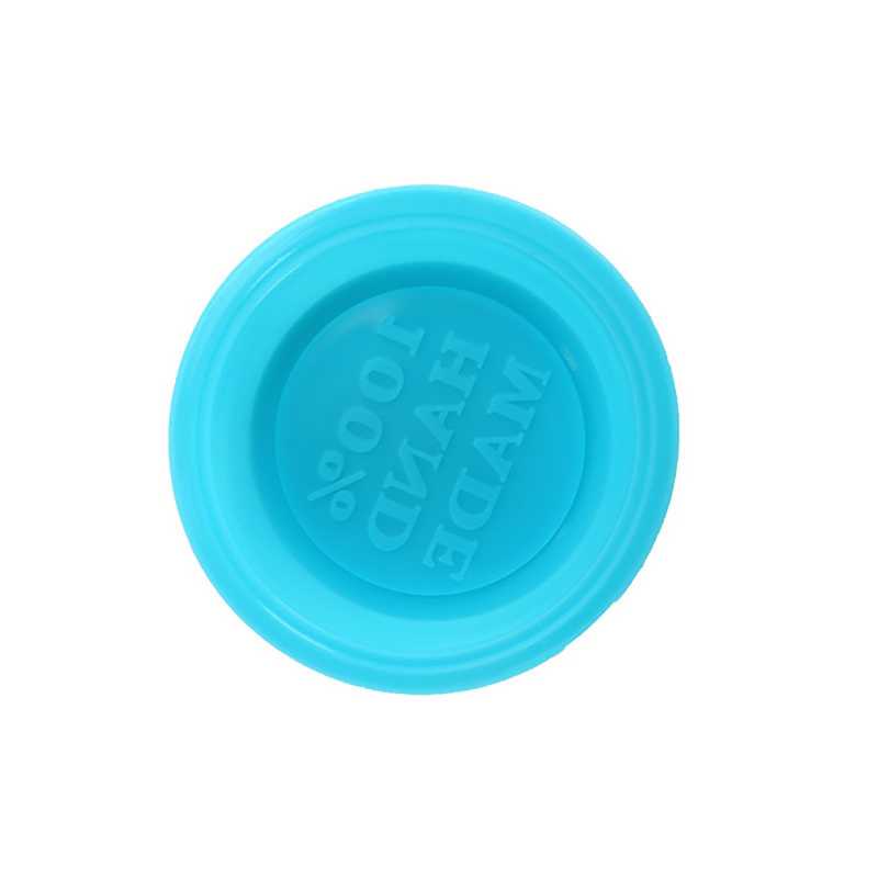 Szilikon szappanöntő forma kerek HANDMADE