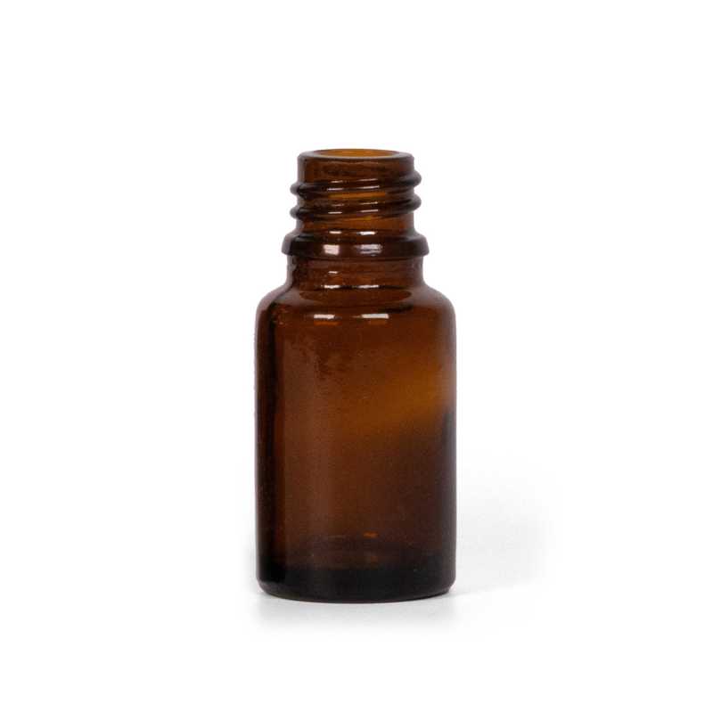 Borostyánszínű üvegpalack M típus 10 ml