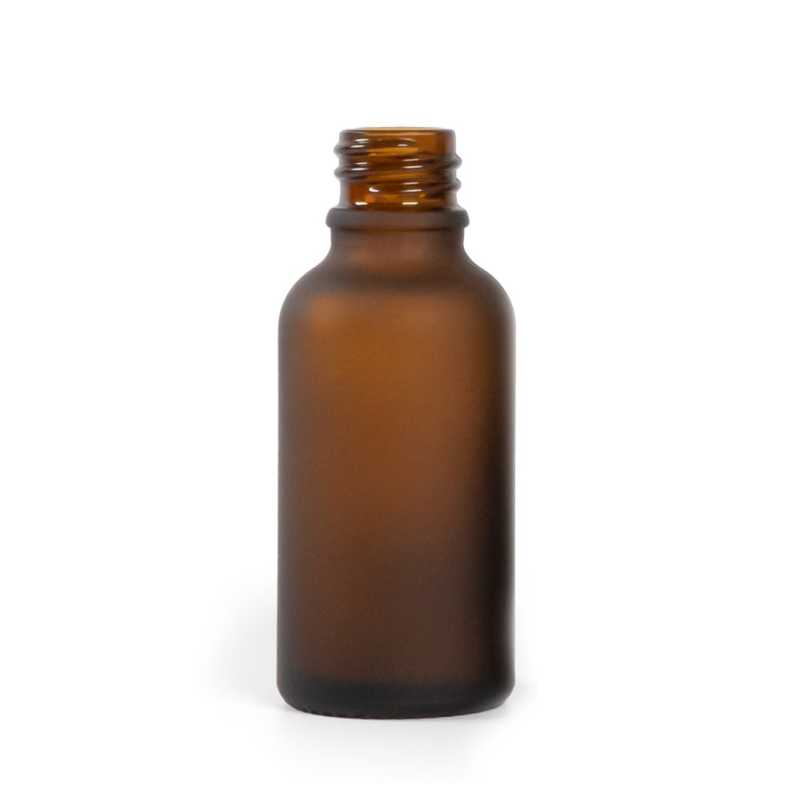 Matt borostyánszínű üvegpalack 30 ml 312 db