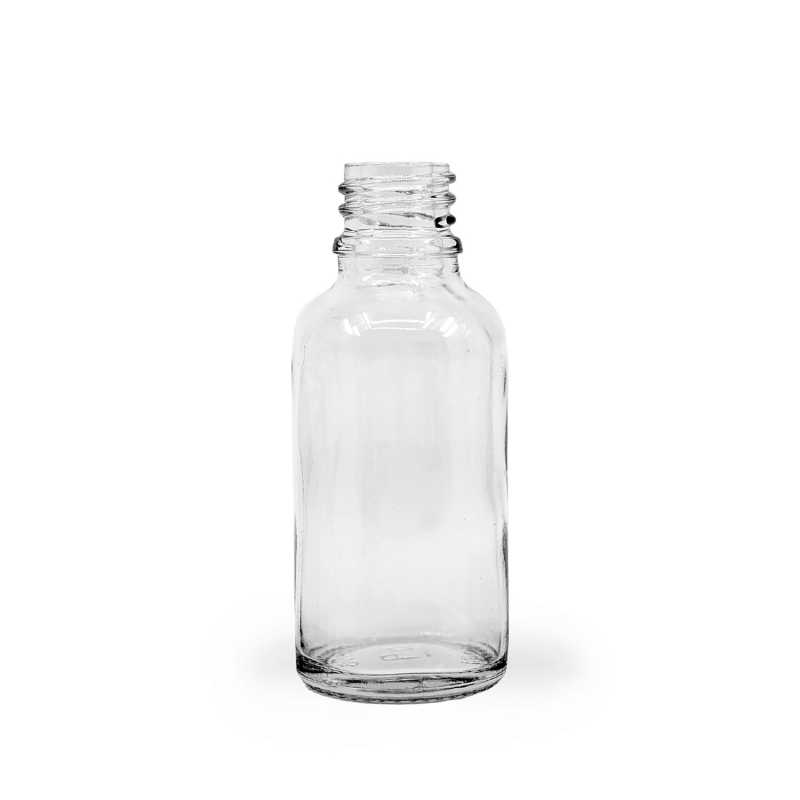 Átlátszó üvegpalack 30 ml