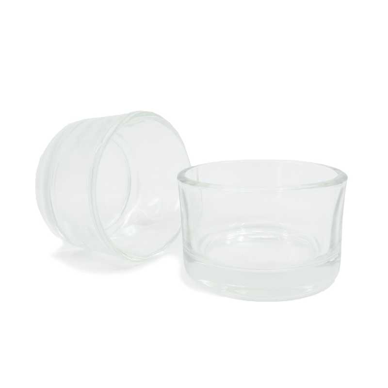 Üveg mécsestartó 5,2 x 3,3 cm