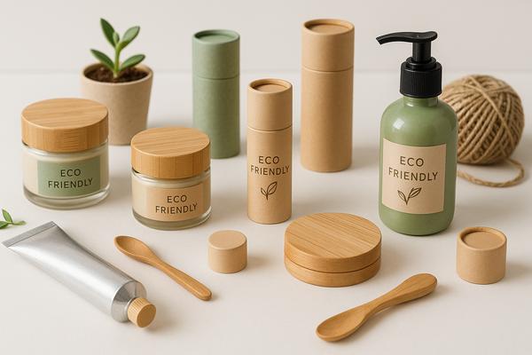 Kozmetikai címke olyan marketing állításokkal, mint natural és chemical-free
